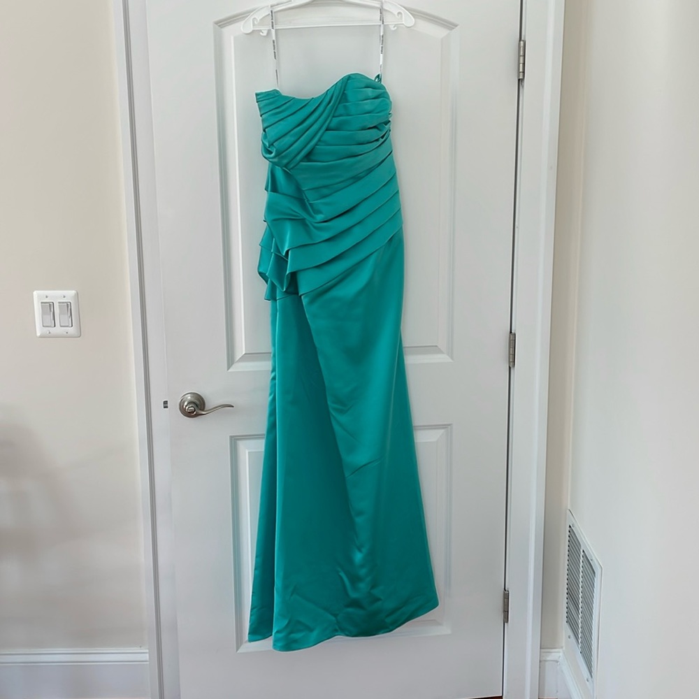 Teal Mermaid Jordan Fashions Dress